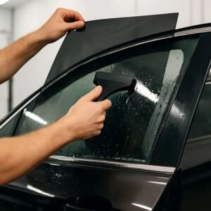 Windscreen Tint black