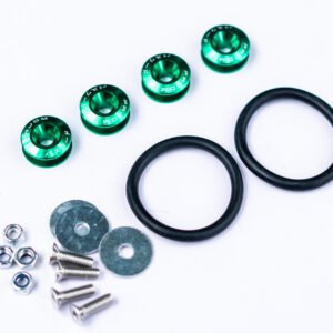 Round Bumper Locks – Green