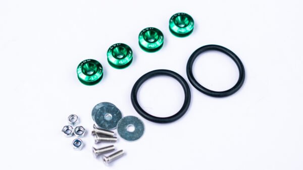 Round Bumper Locks – Green
