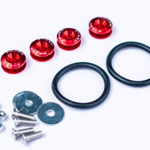 Round Bumper Locks – Red