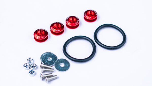 Round Bumper Locks – Red