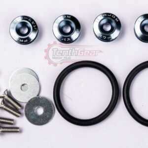 Round Bumper Locks – Silver