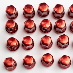 Rays Wheel Nuts – Red