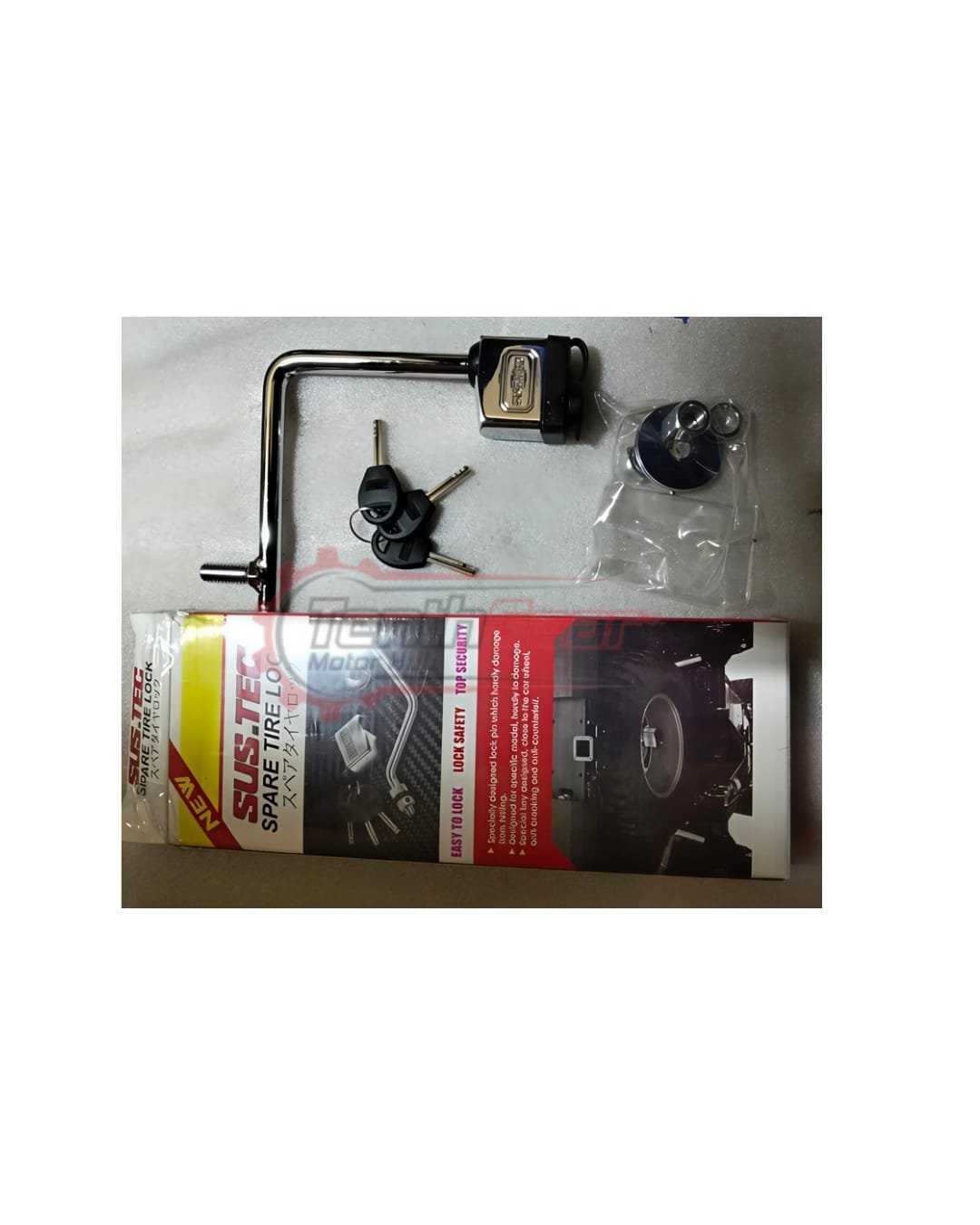 SPARE TYRE LOCK-REVO
