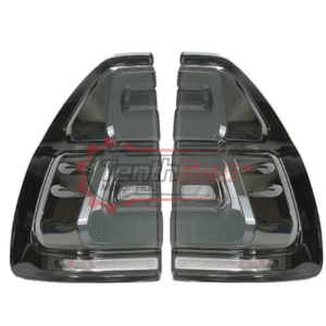 Prado 120 Tail Lamp Smoked Aftermarket LED Set