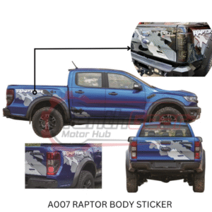 Ford Ranger A007 Body Stickers Raptor Stickers