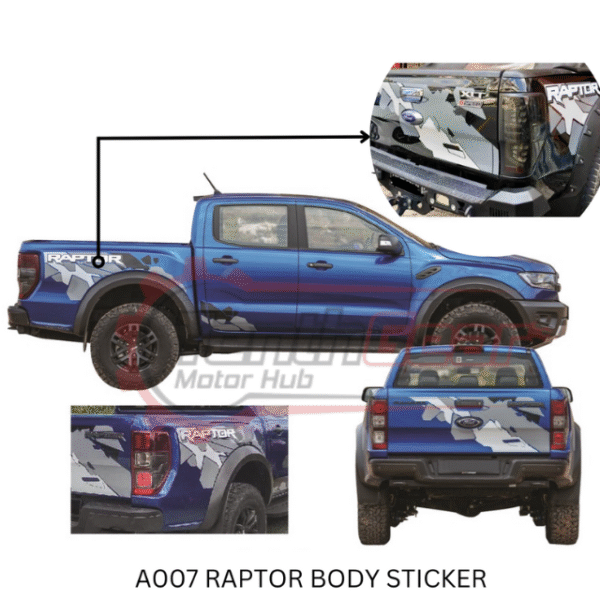 Ford Ranger A007 Body Stickers Raptor Stickers