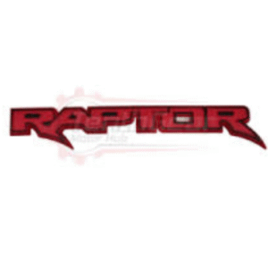 Ford Ranger Body Stickers Raptor Black/Red Stickers