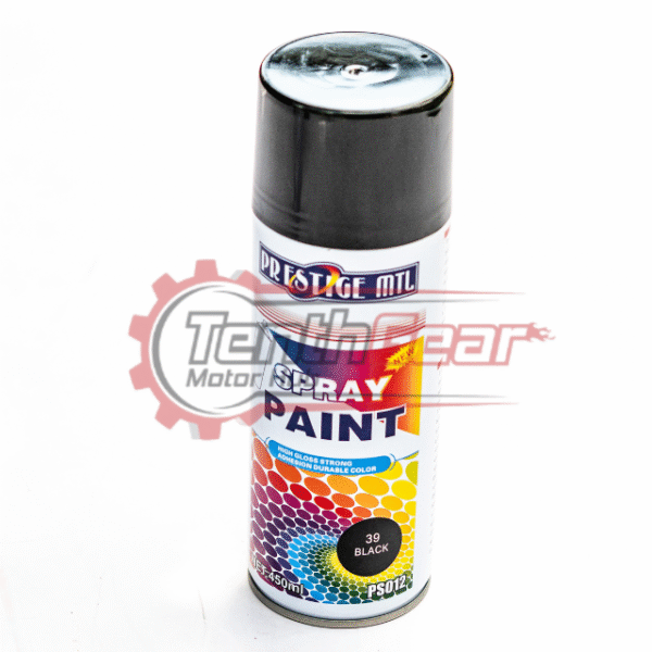 Prestige MTL Spray Paint 450ml – Matt Black