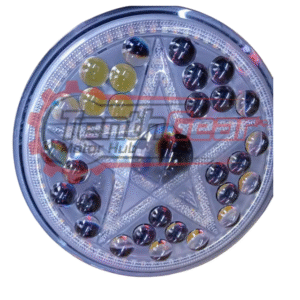 12V Round LED Fog Light Pair