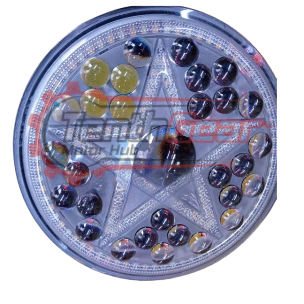 12V Round LED Fog Light Pair