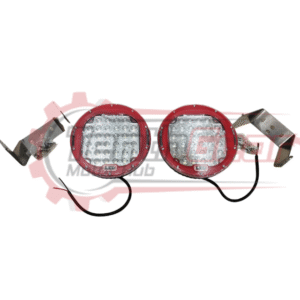 9 inch LED Flood Lights Red – Pair