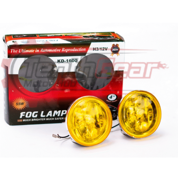 KD-1600 Fog Lamps – Yellow