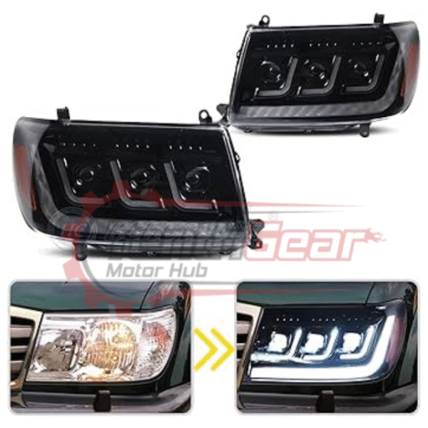 Land Cruiser 100 Series Headlight Pair