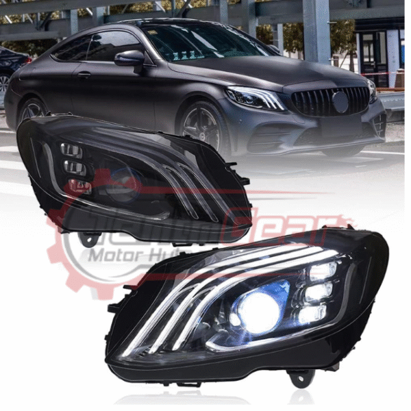 Mercedes W205 Headlight Xenon Right Or Left Piece