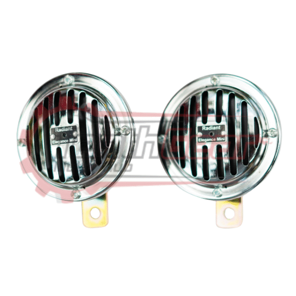 Radiant Elegance Mini Horn – 12V (High Tone 400Hz – Low Tone 350Hz)