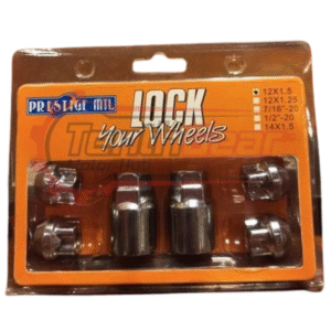 Prestige Allen Key Wheel Lock Nuts- 4Pc