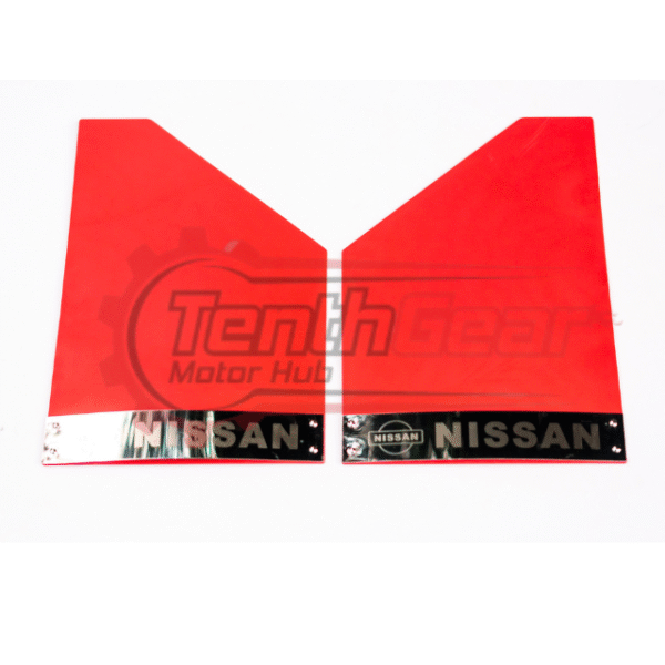 Nissan Universal Mud Flaps – Red