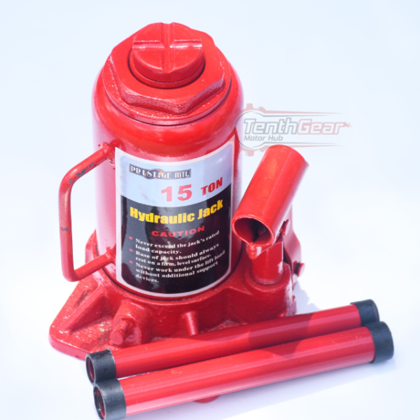 Prestige Hydraulic Jack 15 Ton – Red