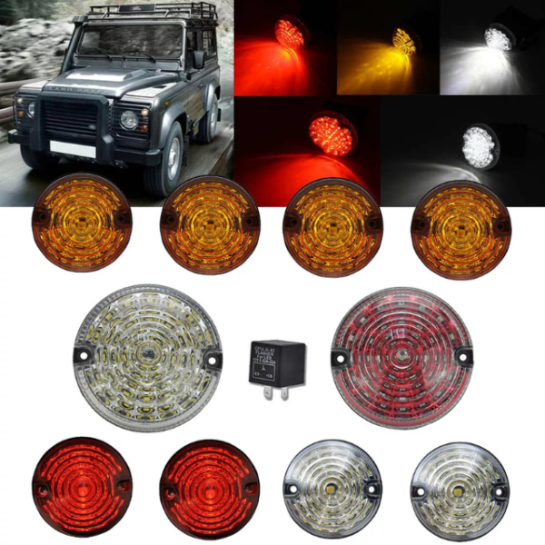 Land Rover Defender Light Lamps , Parking Brake Indicators