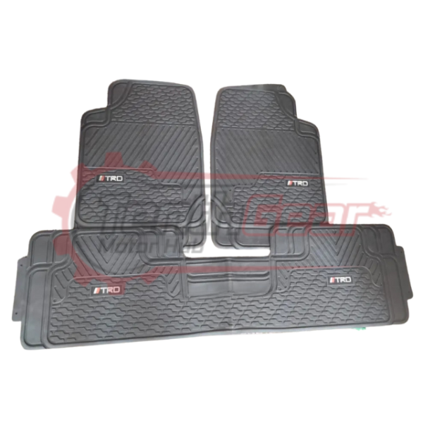 Toyota TRD Branded Car Floor Mat 3 Piece
