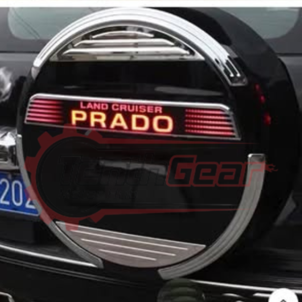 Prado 150 Spare Tyre Cover Black