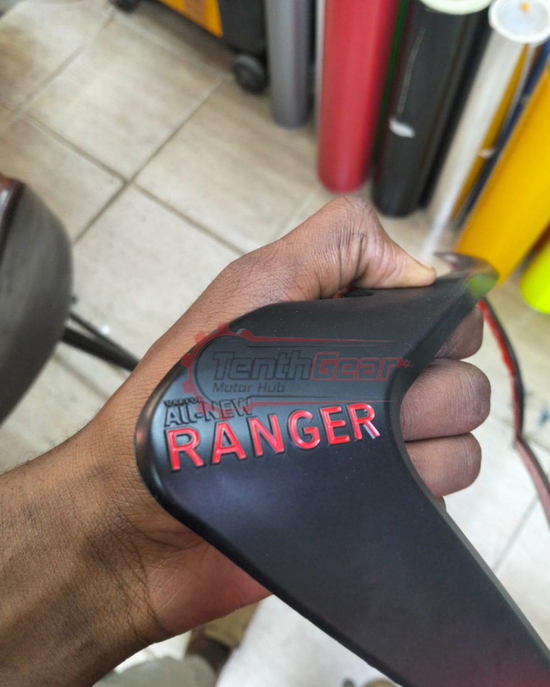 Front chrome kit black ford ranger