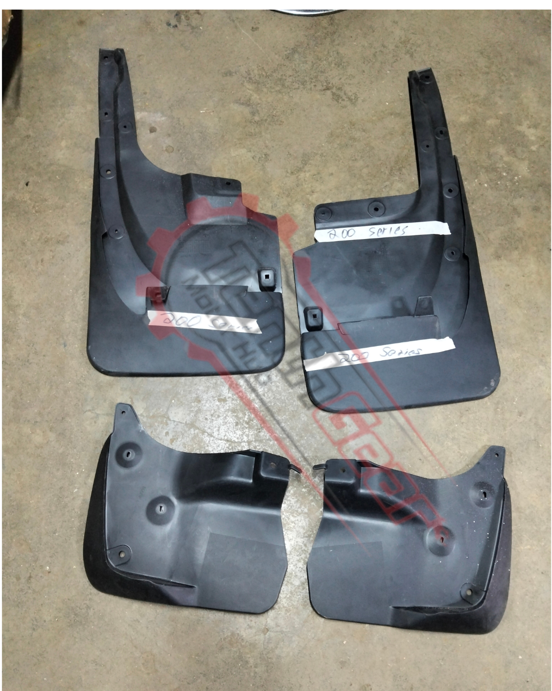 Toyota 100 Mudflaps