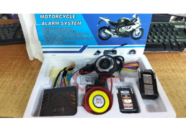 Motorbike Alarm Push to Start