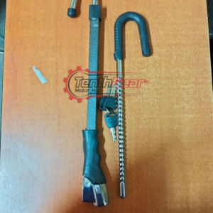 Steering lock for both  pedal and steering