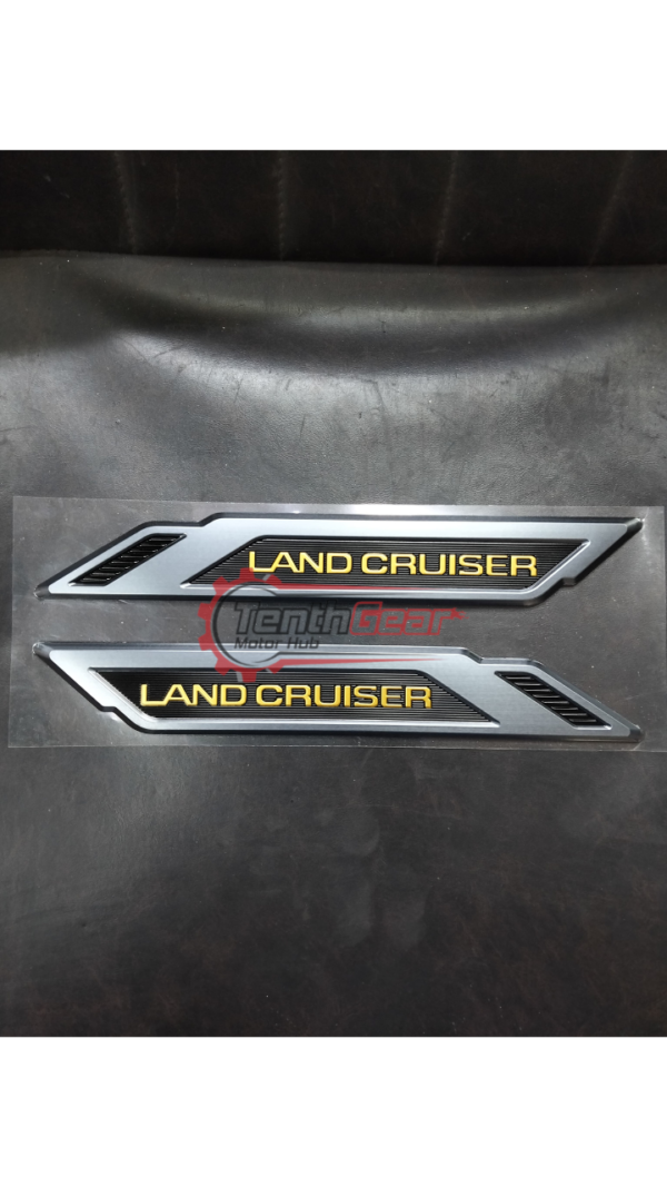Body sticker land cruiser