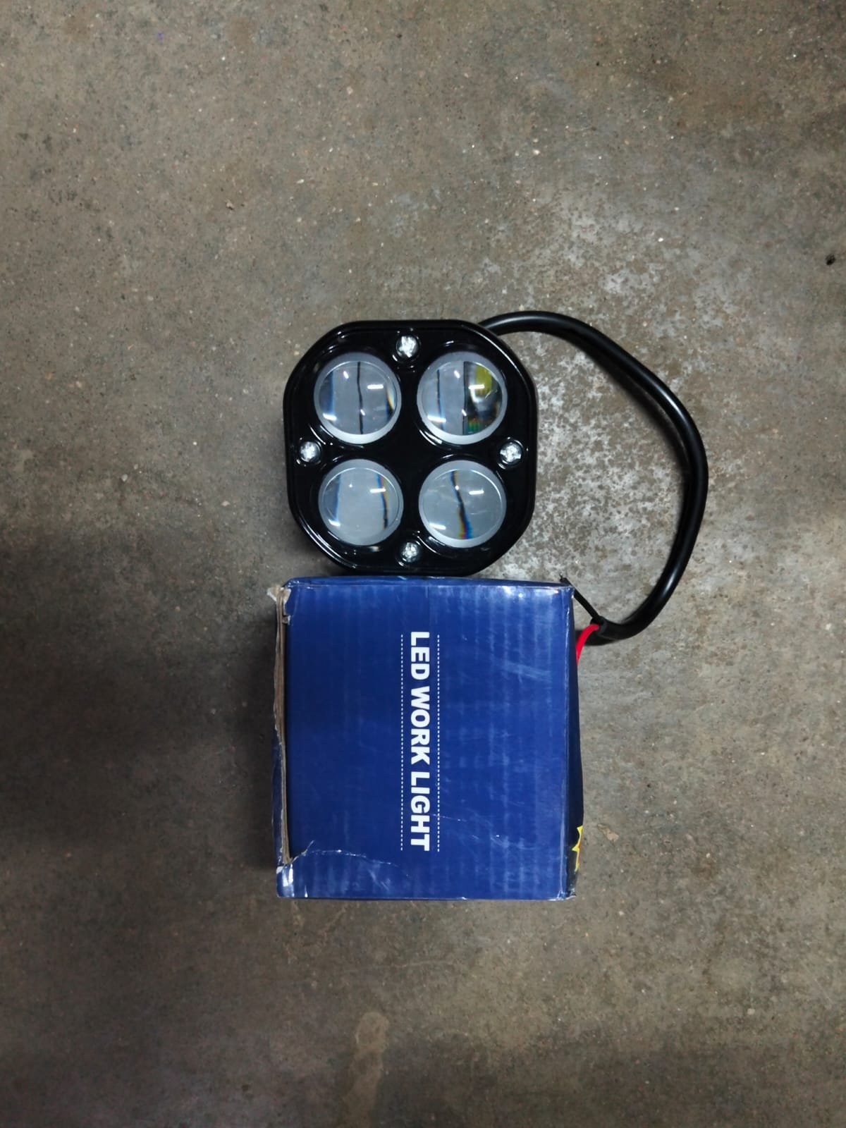 Led light four eyes square