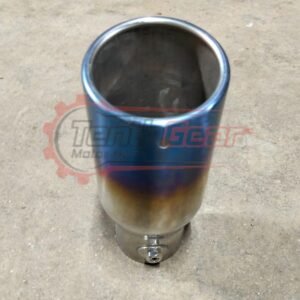Muffler 76mm (light silver)