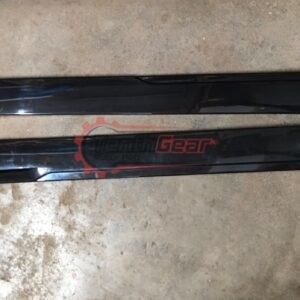 Side skirt black universal