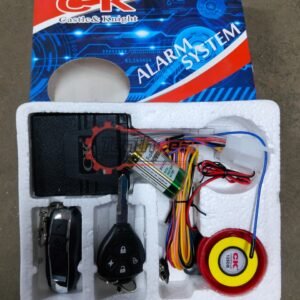 Motorcycle alarm with key