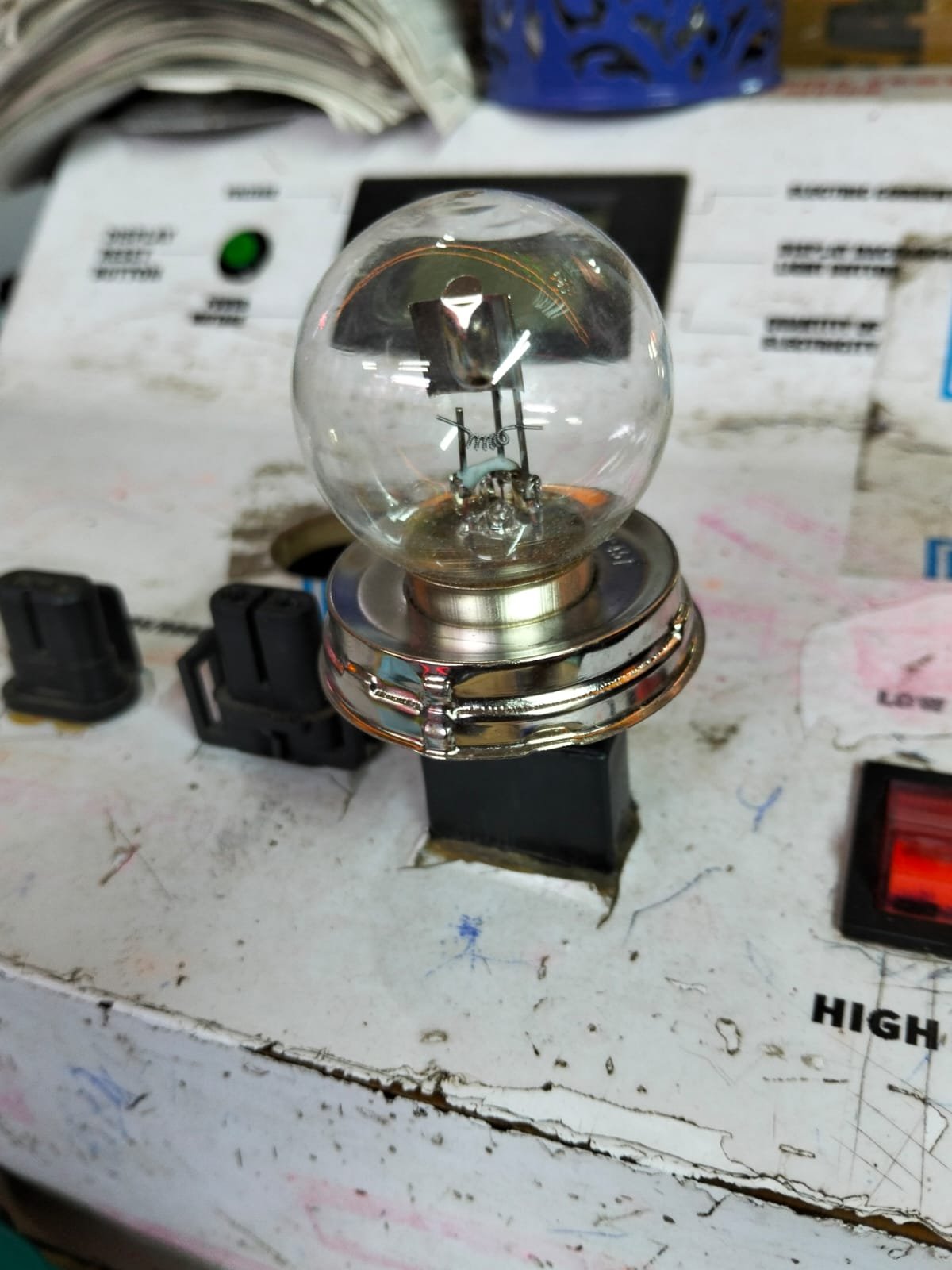 Hallogen headlight G40 24V