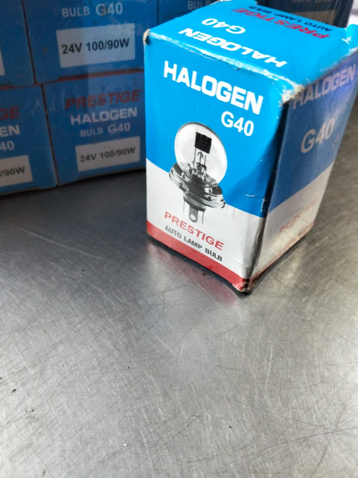 Hallogen headlight G40 24V
