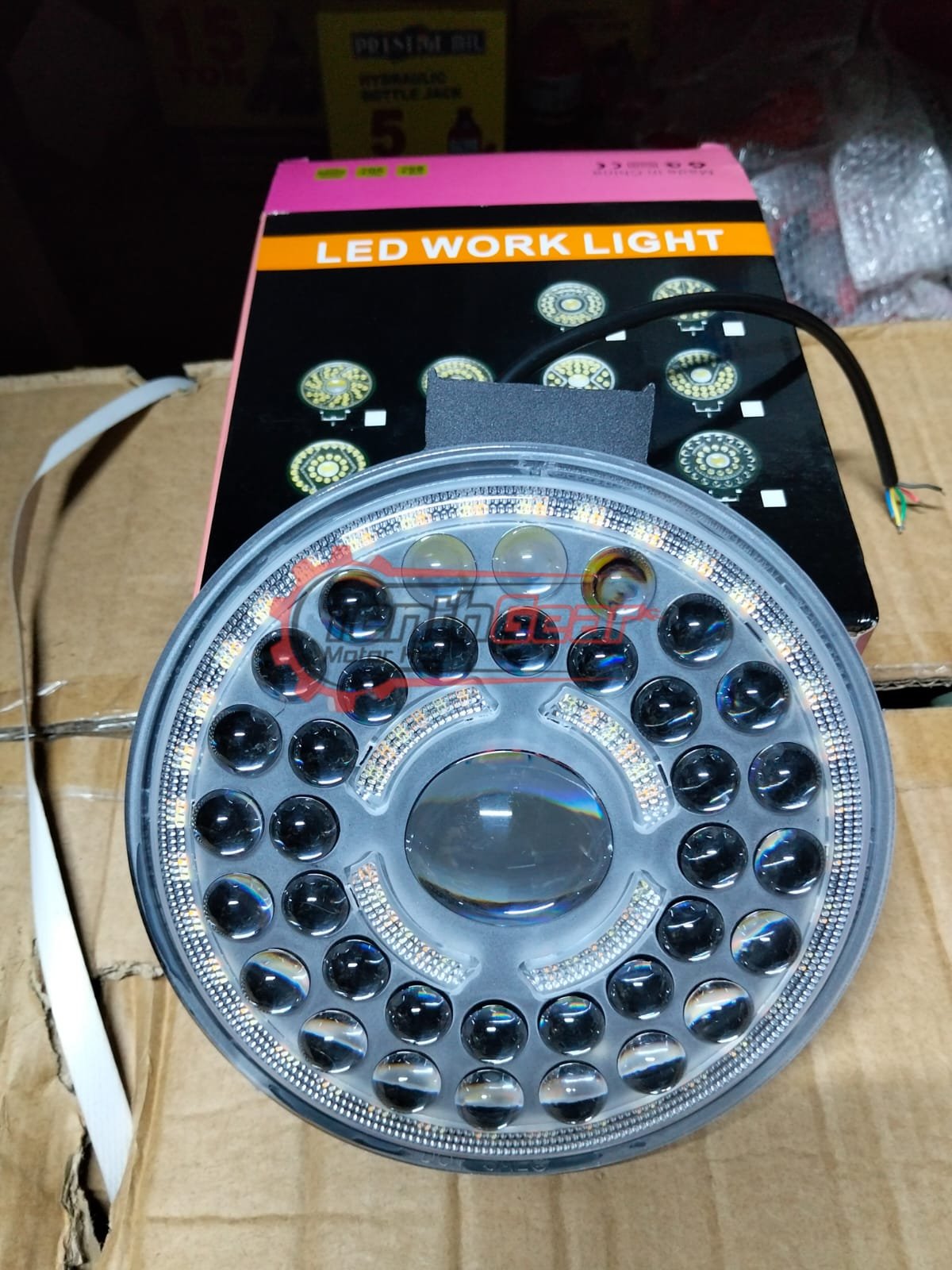 Round LED Fog light pair