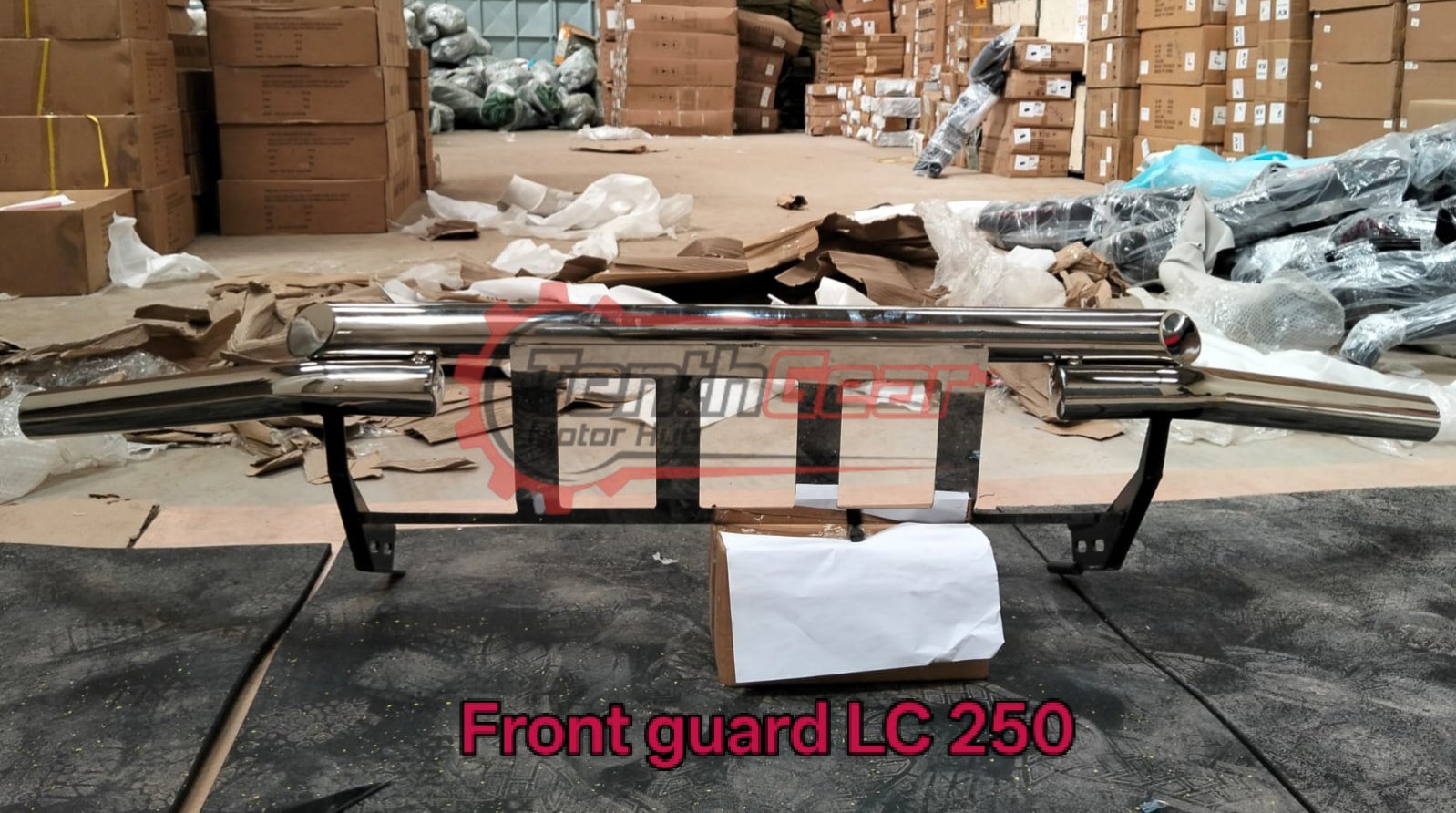 Front grille guard LC 250 series