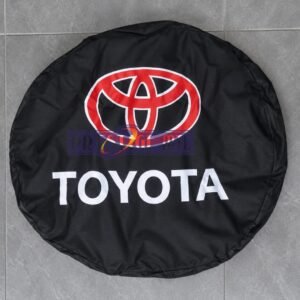 Spare wheel cover.