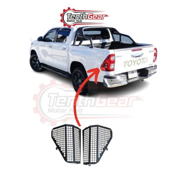 Isuzu Dmax Taillight Cover Steel
