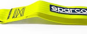 Sparco-Fabric Tow Hooks Yellow/Green
