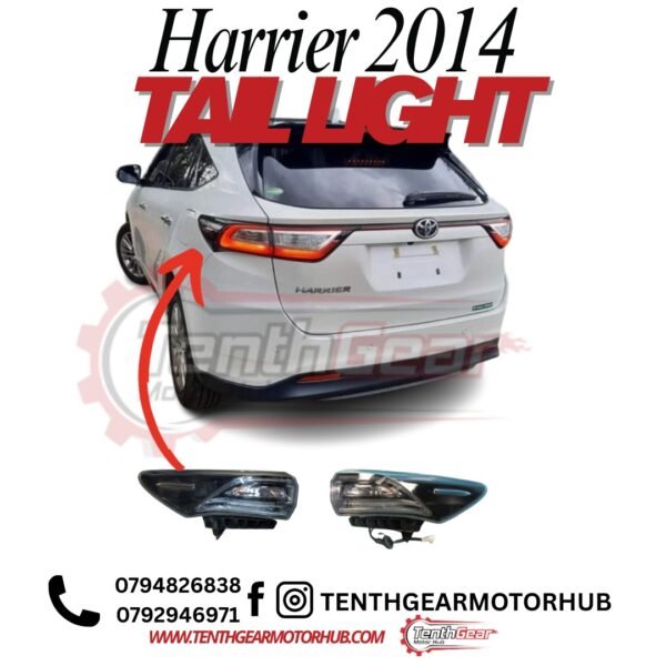 Harrier 2014 Taillamp Body  Ex Japan