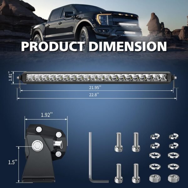 100W 29Inches LED Bar Light